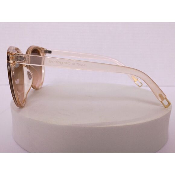 SOJOS SJ2057 Clear Brown / Gradient Brown Lens 63-17-149 Dolphin Sunglasses - Picture 7 of 15